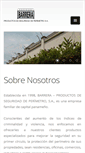 Mobile Screenshot of barrera.com.pa