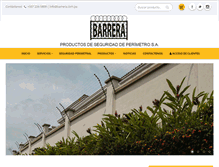 Tablet Screenshot of barrera.com.pa